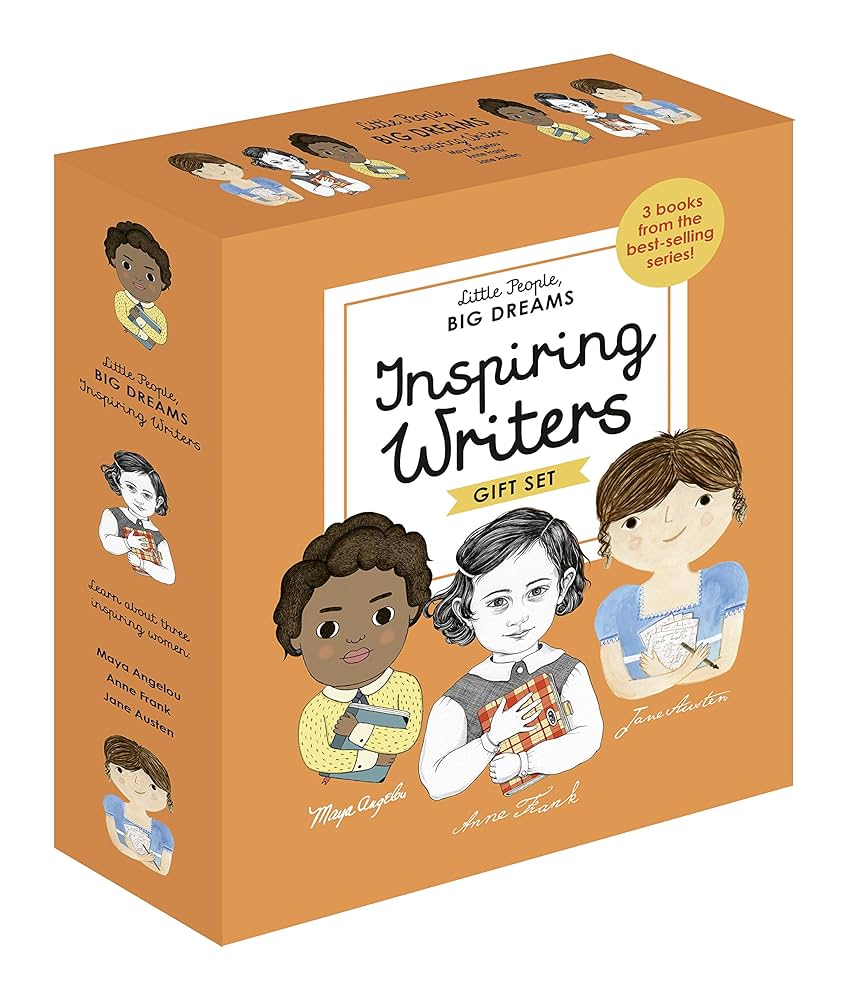 Little People, BIG DREAMS: Inspiring Writers: 3 books from